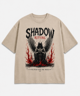 Ritual de Sombras - Camiseta Oversize