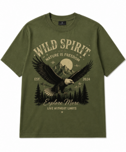 Camiseta oversize - Wild Nature